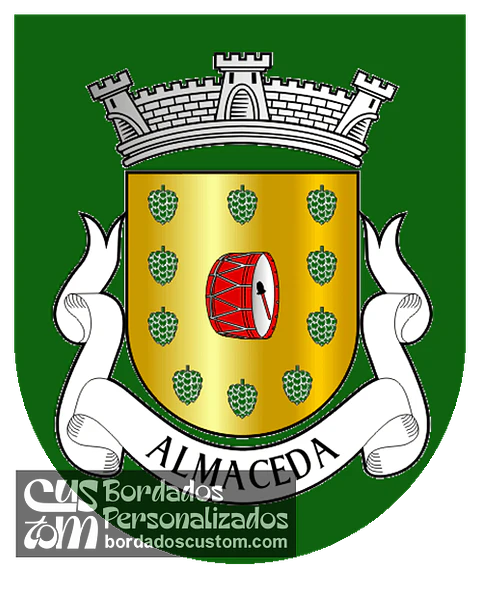 Emblema Bordado Freguesia de Almaceda (Castelo Branco, Castelo Branco)