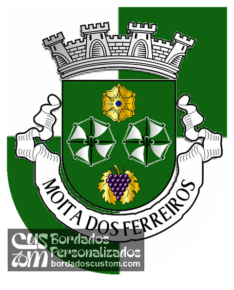 Emblema Bordado Freguesia de Moita dos Ferreiros (Lourinhã, Lisboa)