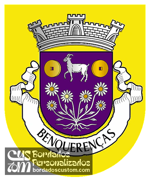 Emblema Bordado Freguesia de Benquerenças (Castelo Branco, Castelo Branco)