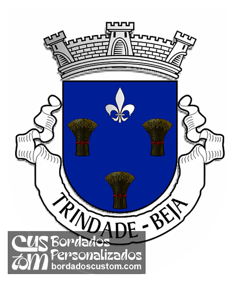 Emblema Bordado Antiga Freguesia de Trindade (Beja, Beja)