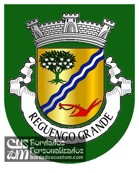 Emblema Bordado Freguesia de Reguengo Grande (Lourinhã, Lisboa)