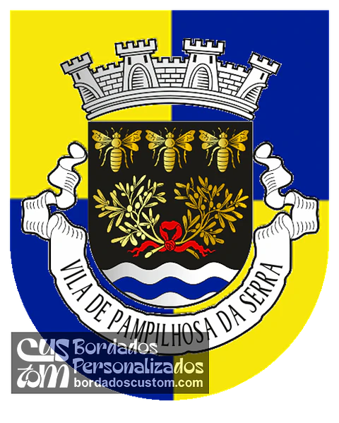 Emblema Bordado Município de Pampilhosa da Serra (Coimbra)