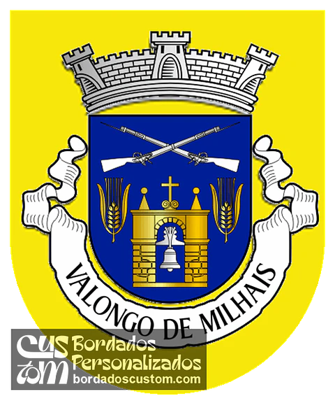 Emblema Bordado Freguesia de Valongo de Milhais (Murça, Vila Real)