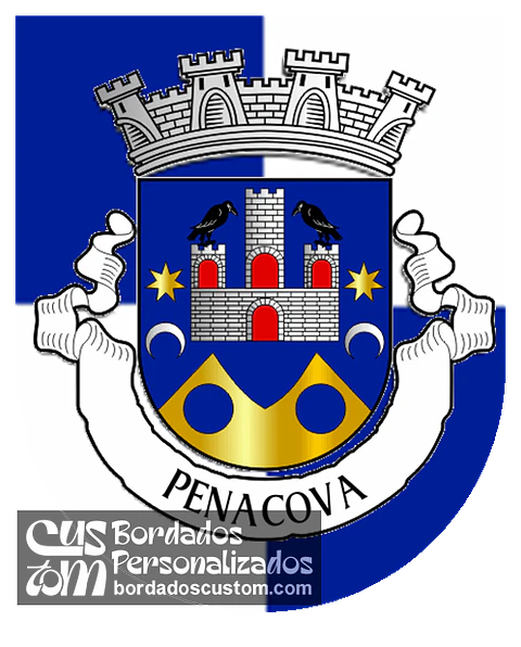 Emblema Bordado Município de Penacova (Coimbra)