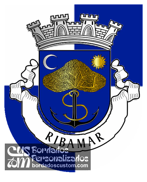 Emblema Bordado Freguesia de Ribamar (Lourinhã, Lisboa)