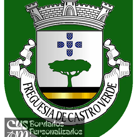 Emblema Bordado Antiga Freguesia de Castro Verde (Castro Verde, Beja) 1