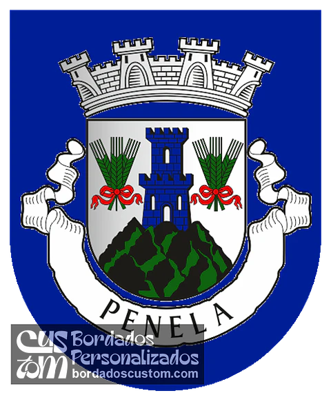 Emblema Bordado Município de Penela (Coimbra)