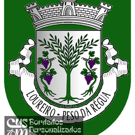 Emblema Bordado Freguesia de Loureiro (Peso da Régua, Vila Real) 1