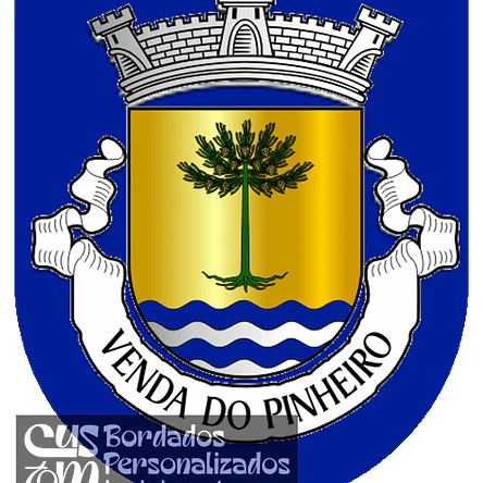 Emblema Bordado Antiga Freguesia de Venda do Pinheiro (Mafra, Lisboa) 1