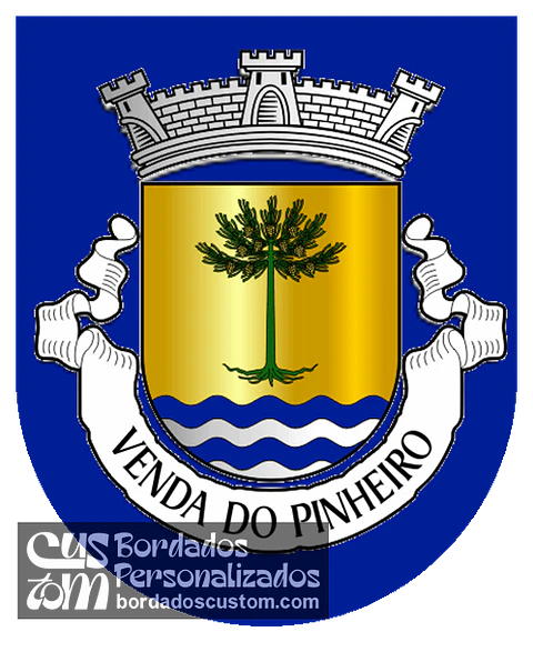 Emblema Bordado Antiga Freguesia de Venda do Pinheiro (Mafra, Lisboa)