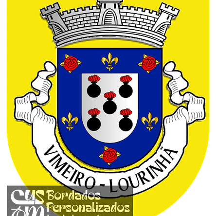 Emblema Bordado Freguesia de Vimeiro (Lourinhã, Lisboa) 1