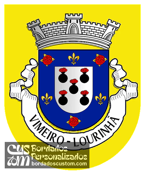 Emblema Bordado Freguesia de Vimeiro (Lourinhã, Lisboa)