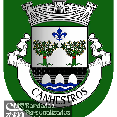 Emblema Bordado Antiga Freguesia de Canhestros (Ferreira do Alentejo, Beja) 1
