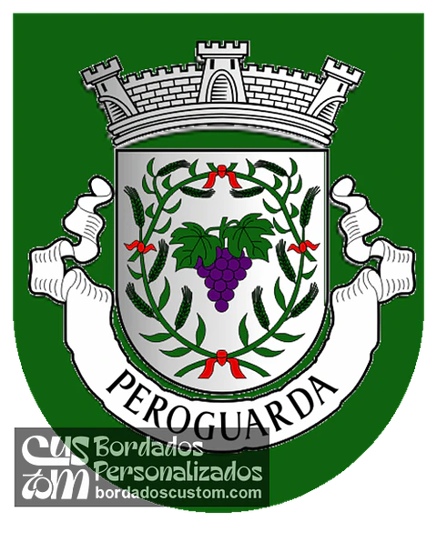 Emblema Bordado Antiga Freguesia de Peroguarda (Ferreira do Alentejo, Beja)