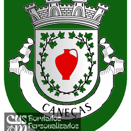 Emblema Bordado Antiga Freguesia de Caneças (Odivelas, Lisboa) 1