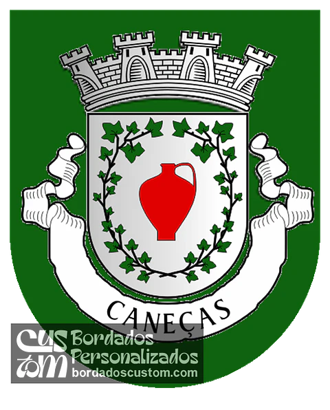 Emblema Bordado Antiga Freguesia de Caneças (Odivelas, Lisboa)