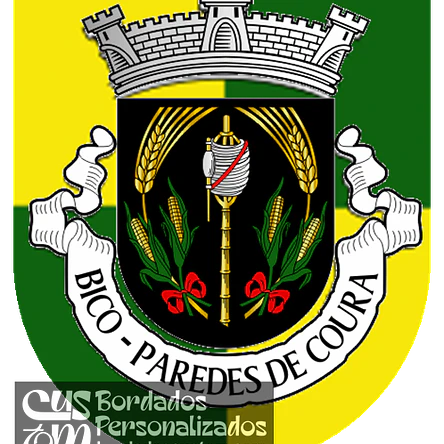 Emblema Bordado Antiga Freguesia de Bico (Paredes de Coura, Viana do Castelo) 1