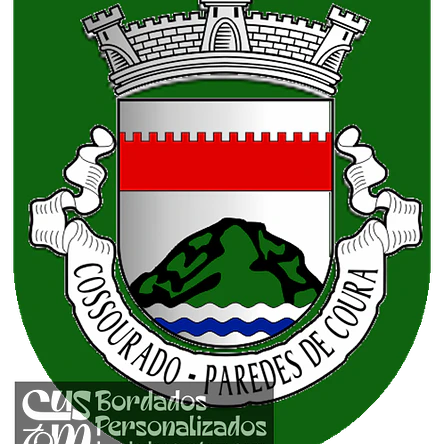 Emblema Bordado Antiga Freguesia de Cossourado (Paredes de Coura, Viana do Castelo) 1