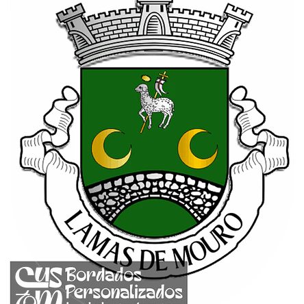 Emblema Bordado Antiga Freguesia de Lamas de Mouro (Melgaço, Viana do Castelo) 1