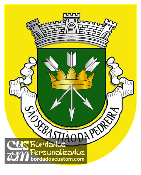 Emblema Bordado Antiga Freguesia de São Sebastião da Pedreira (Lisboa, Lisboa)