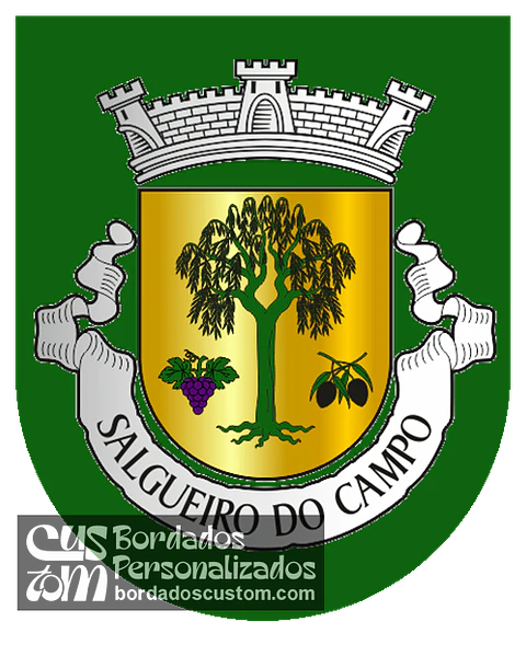 Emblema Bordado Freguesia de Salgueiro do Campo (Castelo Branco, Castelo Branco)