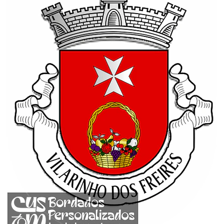 Emblema Bordado Freguesia de Vilarinho dos Freires (Peso da Régua, Vila Real) 1