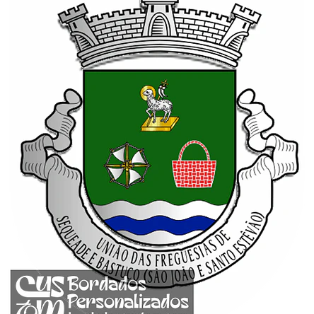 Emblema Bordado Freguesia de Sequeade e Bastuço (São João e Santo Estevão) (Barcelos, Braga) 1