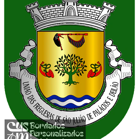 Emblema Bordado Freguesia de São Julião de Palácios e Deilão (Bragança, Bragança) 1