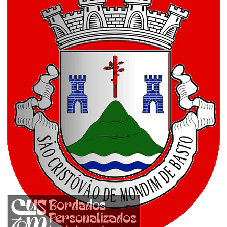 Emblema Bordado Freguesia de São Cristóvão de Mondim de Basto (Mondim de Basto, Vila Real) 1