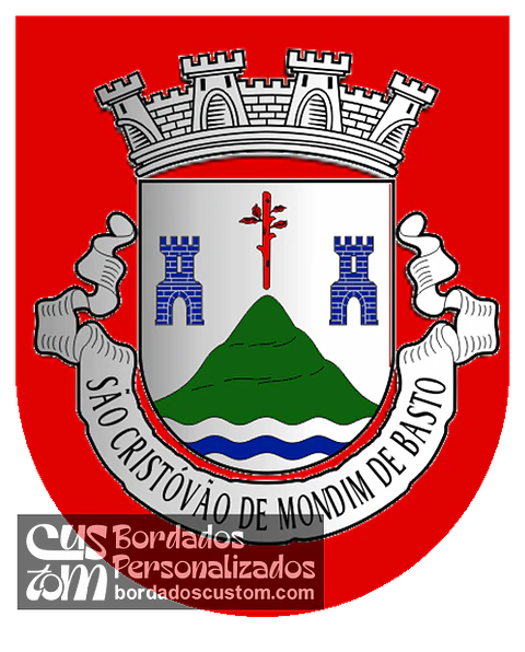 Emblema Bordado Freguesia de São Cristóvão de Mondim de Basto (Mondim de Basto, Vila Real)