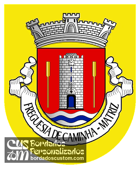 Emblema Bordado Antiga Freguesia de Caminha (Matriz) (Caminha, Viana do Castelo)