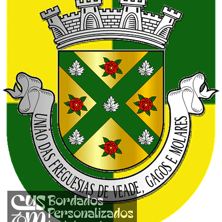 Emblema Bordado Freguesia de Veade, Gagos e Molares (Celorico de Basto, Braga) 1