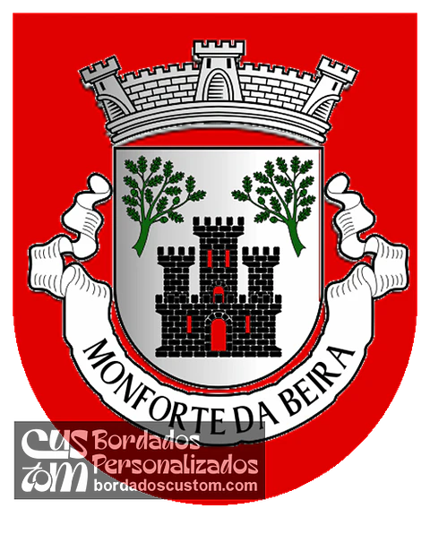 Emblema Bordado Freguesia de Monforte da Beira (Castelo Branco, Castelo Branco)