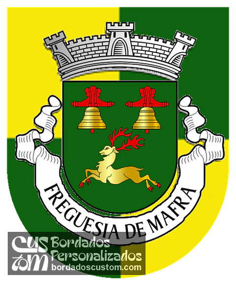 Emblema Bordado Freguesia de Mafra (Mafra, Lisboa)