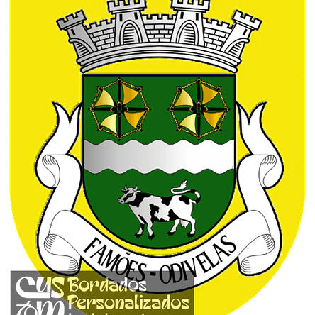 Emblema Bordado Antiga Freguesia de Famões (Odivelas, Lisboa) 1