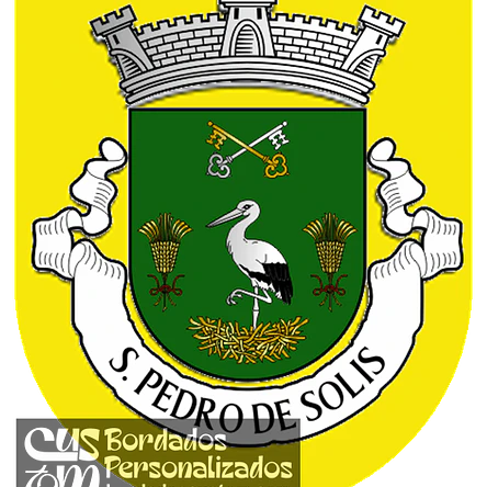 Emblema Bordado Antiga Freguesia de São Pedro de Solis (Mértola, Beja) 1