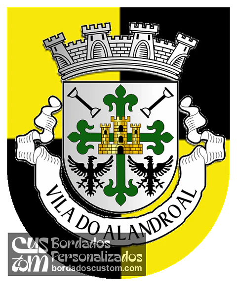 Emblema Bordado Município de Alandroal (Évora)