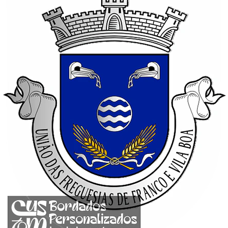Emblema Bordado Freguesia de Franco e Vila Boa (Mirandela, Bragança) 1