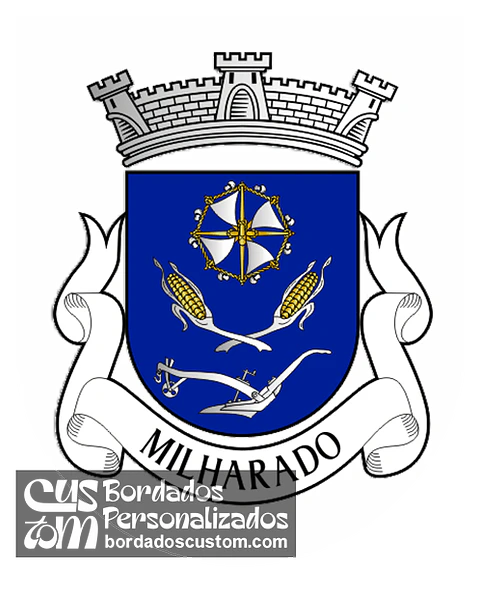 Emblema Bordado Freguesia de Milharado (Mafra, Lisboa)