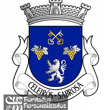 Emblema Bordado Freguesia de Celeirós (Sabrosa, Vila Real) 1