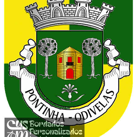 Emblema Bordado Antiga Freguesia de Pontinha (Odivelas, Lisboa) 1