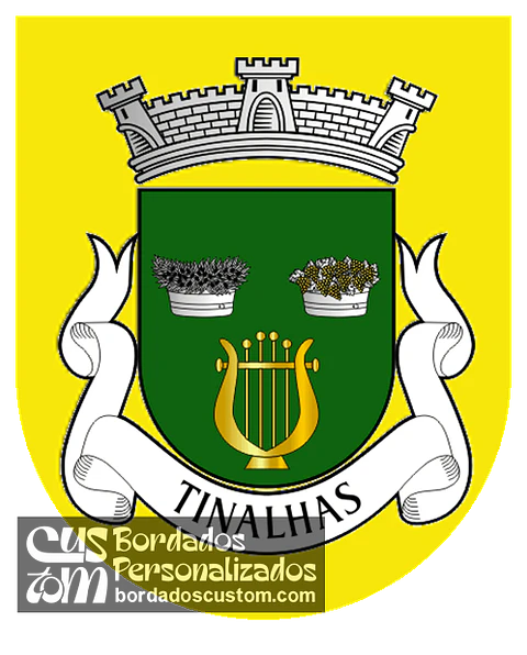 Emblema Bordado Freguesia de Tinalhas (Castelo Branco, Castelo Branco)