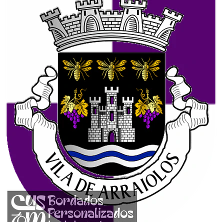Emblema Bordado Município de Arraiolos (Évora) 1