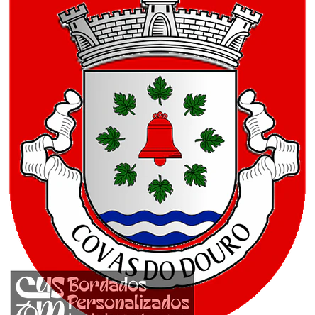 Emblema Bordado Freguesia de Covas do Douro (Sabrosa, Vila Real) 1