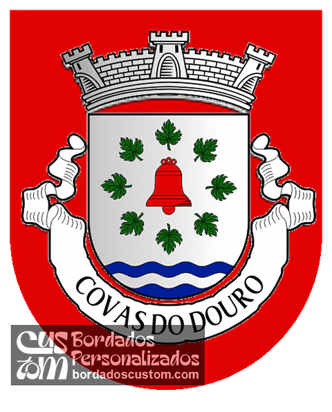 Emblema Bordado Freguesia de Covas do Douro (Sabrosa, Vila Real)