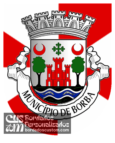 Emblema Bordado Município de Borba (Évora)
