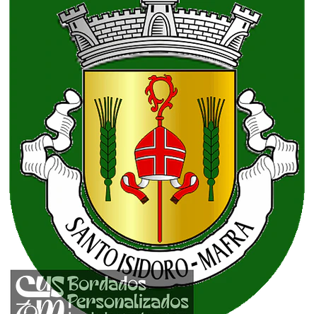 Emblema Bordado Freguesia de Santo Isidoro (Mafra, Lisboa) 1