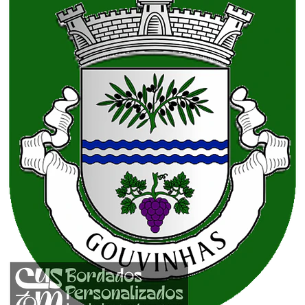 Emblema Bordado Freguesia de Gouvinhas (Sabrosa, Vila Real) 1