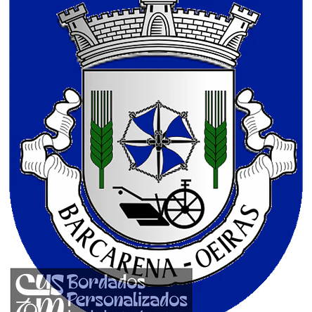 Emblema Bordado Freguesia de Barcarena (Oeiras, Lisboa) 1