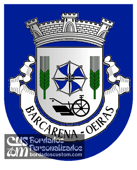 Emblema Bordado Freguesia de Barcarena (Oeiras, Lisboa)